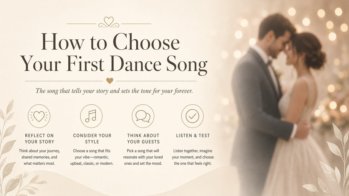 How to Choose Your First Dance Song (+ Songs That Will Make Everyone Cry)
